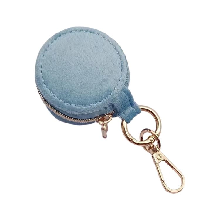 Multifunctional Flannel Small Keychain Organizers Pendant For Travel Jewelry Storage And Portable Accessory