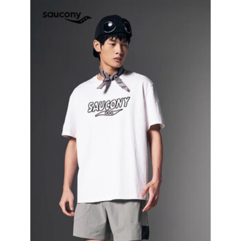 Saucony Unisex Round Neck Short Sleeve T-Shirt 2XL