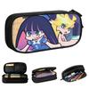 Panty Stocking With Garterbelt Pencil Cases Anime Pencilcases Pen for Student Large Storage Bag Office Cosmetic Stationery