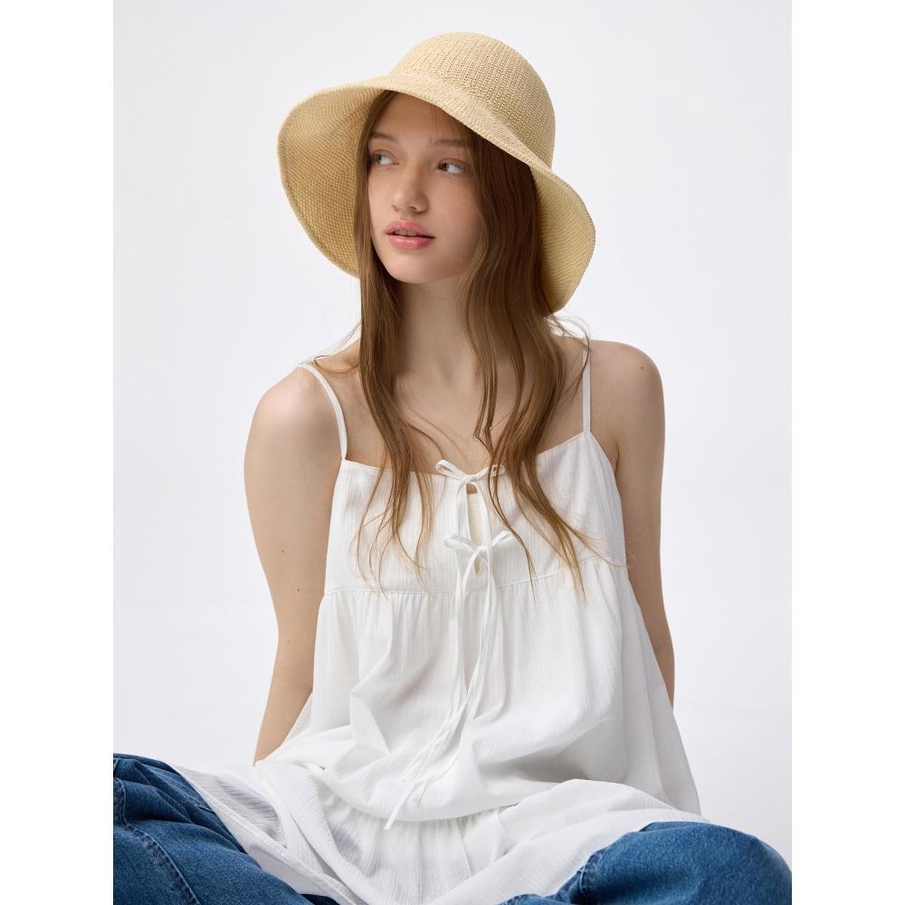 GU by Uniqlo Uv Cut Thermo Wide Brim Hat
