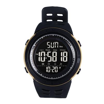 Men Digital Sports Watch 50M Water Resistant LED Multifunctional Smartwatch Stopwatch Countdown