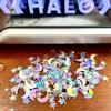 15g Party Confetti: Metallic Glitter Foil Sequins for Festive Decorations - for Birthday, Wedding, Party Desktop Paper Scraps