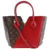 Kimono PM Handbag M41856 2WAYShoulder Slys Brown / Red Monogram canvas/Calfskin Women Used