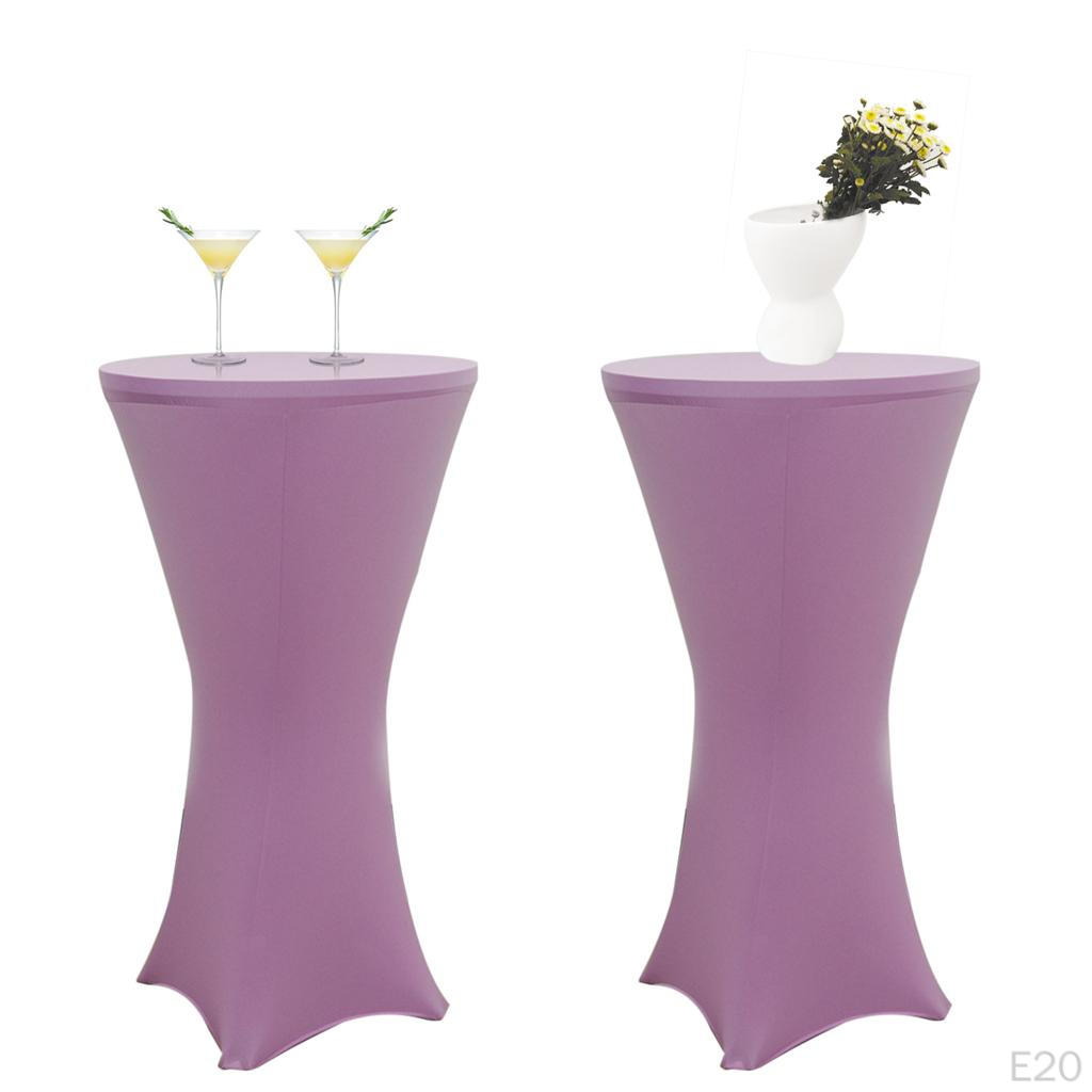 24\'\' *43\'\' Stretch Fitted Cocktail Spandex Table Cloth