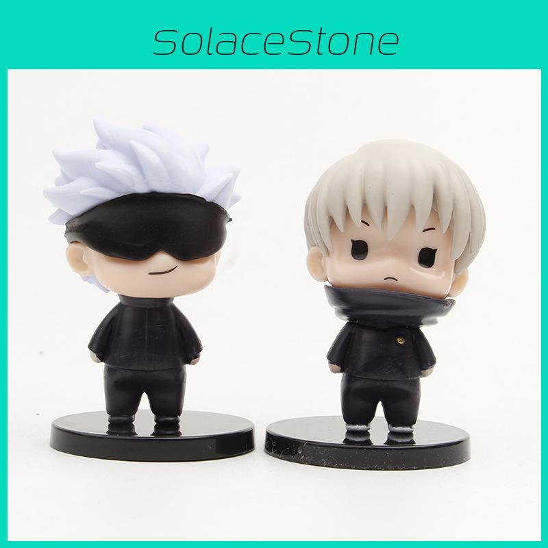 Cute Jujutsu Kaisen Miniature Pvc Cake Topper Blind Box Collectible Toy