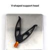 Plastic V-Head Rod Butt Anti-Scratch Reusable Lightweight Fishing Rod Stand Head Fishing Pole Accessories