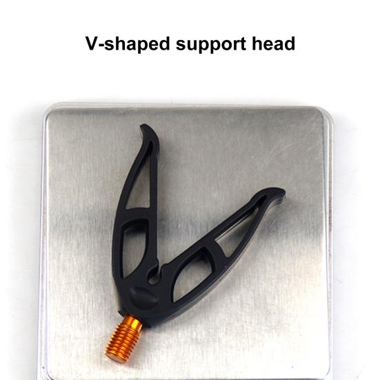Kunststoff V-Kopf Rutenende Kratzfest Wiederverwendbar Leicht Angelrutenständer Kopf Angelruten Zubehör