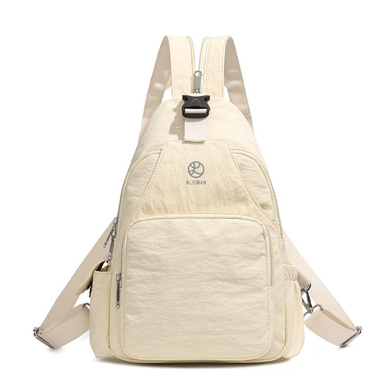 Lässiger Mehrzweck-Rucksack Damen neuer Schulter-Umhängetasche Brusttasche Mode vielseitig Pendler-Rucksack