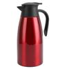 Isolierter Wasserkocher 2L 304 Edelstahl Doppelwandig Vakuum Thermischer Kaffeespender Kessel für Tee Zuhause Burgund
