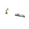 Majestic Equine And Deer Resin Sculpture Art for Modern Living Room Office Garden Fence Porch