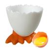 1Pcs Cute Creative Egg Cup Holder Egg Holder Opener Separator Boiled Eggs Container Kitchen Tools Gadgets Supplies