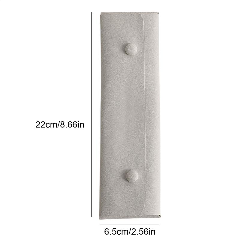 necklace pendant bracelet storage bag Travel Portable Jewelry Organizer for Women Versatile Snap Pouch Jewelry Storage Bag