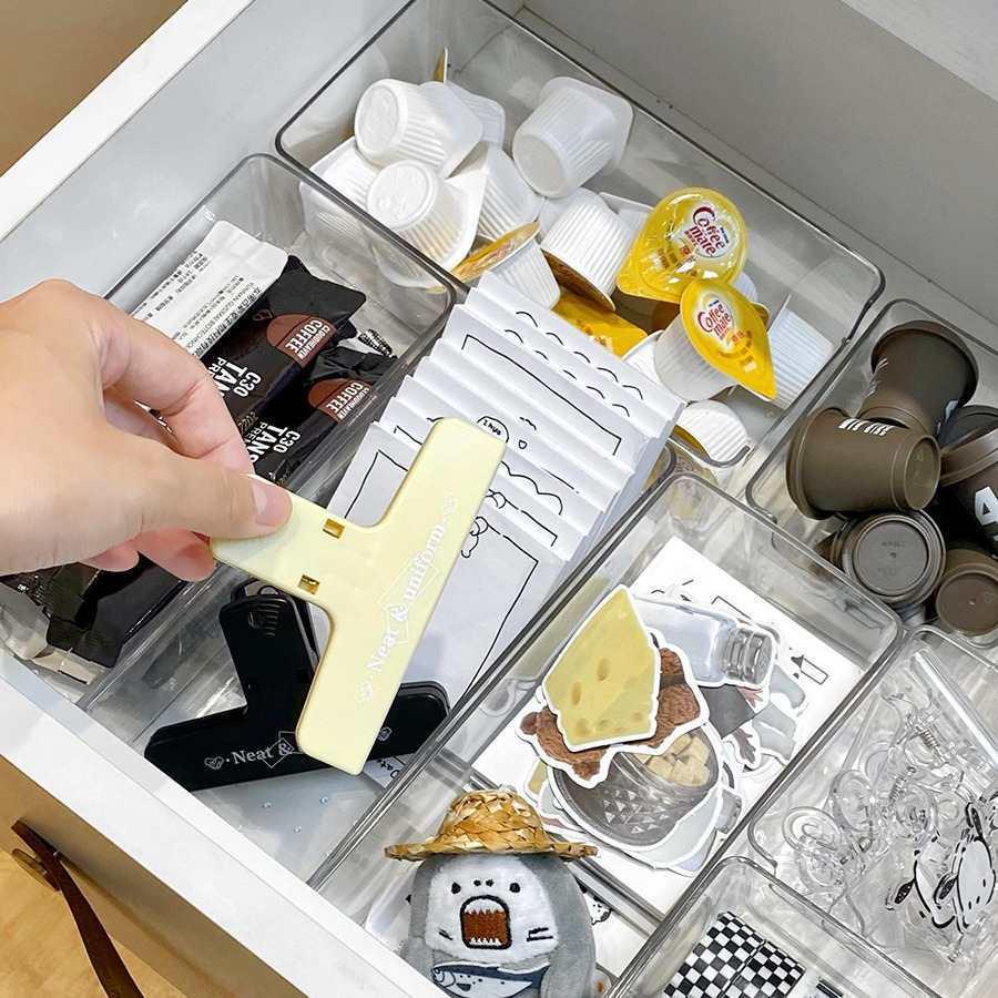 Acrylic Transparent Desk Organizer and Storage Box Set