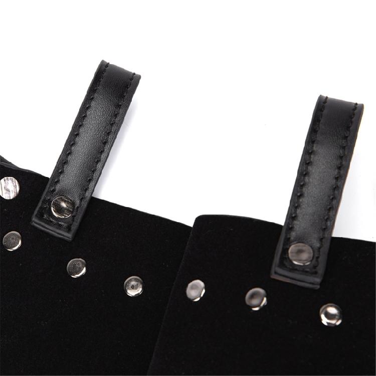 Double Sides Waist Armour Mercenary Knights Armour Skirt Medieval Faux Leather Thigh Armour,for LARP Halloween Cosplay