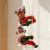 Snowman Santa Claus Curtain Tieback Kawaii Cartoon Curtain Buckle  Christmas Decoration