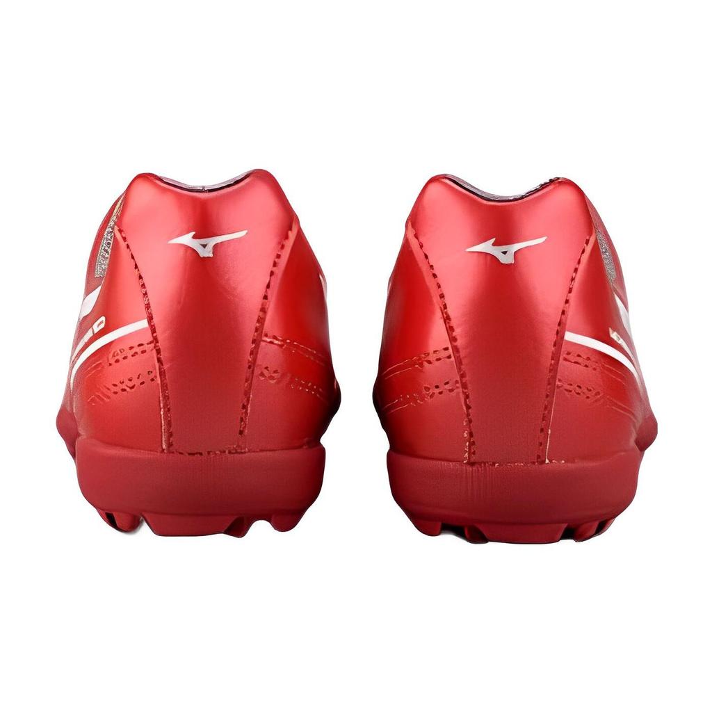 Mizuno Monarcida Neo 2 AS Artificial Grass Shock Absorption Durable Low Top Kids Soccer Shoes Kids sneaker Red White P1GE222560