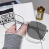 Anti Blue Light Glasses Women Men Vintage Eyeglass Woman Frame Square Glasses Oversized Big Size Lenses Blocking Eyeglasses