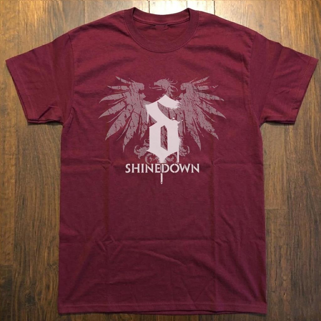 Camiseta de la banda Shinedown, Camiseta de algodón lavada vintage, Ropa de concierto estilo años 90