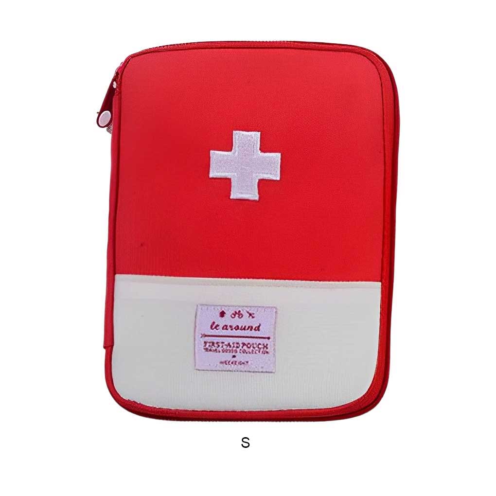 

Сумки для хранения на молнии для пикника, выживания, таблеток, органайзеров, мини-сумка для походного снаряжения, красный, размер L