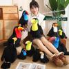 Simulated Plush Macaws Toy Animal Soft Filling Doll Children Room Decoration