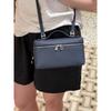 2025 Genuine Leather Lunch Box Bag Crossbody Shoulder Handbag Women 19cm Medium Size