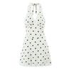 European and American Style, New Women's Clothing, Foreign Style, Classic, Versatile Lace Splicing Polka Dot Neck Skirt