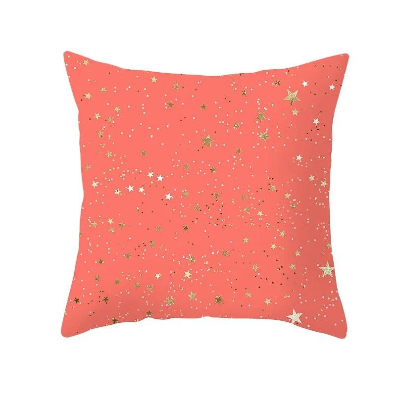 Living Coral Pillow Case   Peach Home Throw  Cover Cushion