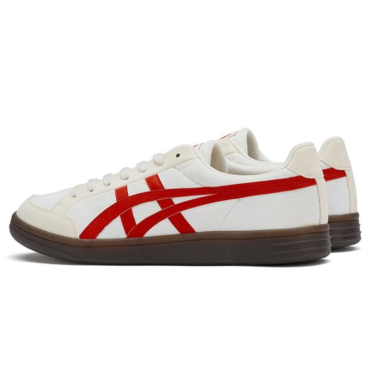 Onitsuka Tiger Advanti Unisex Cream White Red 1183B799-100