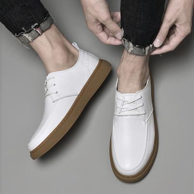 Men Spring/Summer New Top Layer Cowhide Board Shoes High Quality Formal Wedding Shoes Genuine Leather Fashion Mens Oxford Shoes