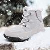 Hiking Boots Winter Waterproof Women Shoes Snow Boot Camping Shoes Ankle Lace -Up Man Travel Shoes Outdoor Hiking Sports Shoes