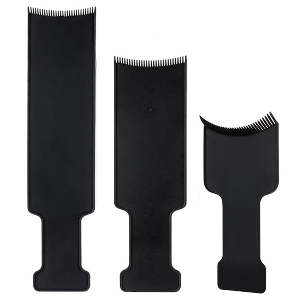 

Dyed Hair Comb Plastic Hair Coloring Brush Hair Dyeing Tool Hairdressing Comb чорний