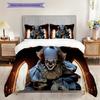 Halloween Horror Icons Comforter Set Bedding 1 Duvet Cover 2 Pillowcase Without Core Duvet Cover And Pillowcase Soft And Comfortable