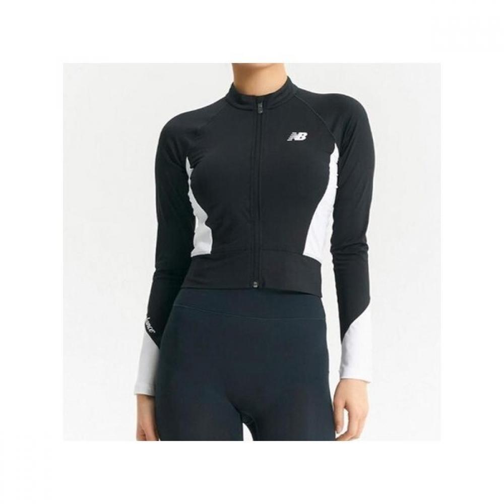 

New Balance Club New Balance Women S eSSential Zip Up raSh Guard Nbmde2w 95