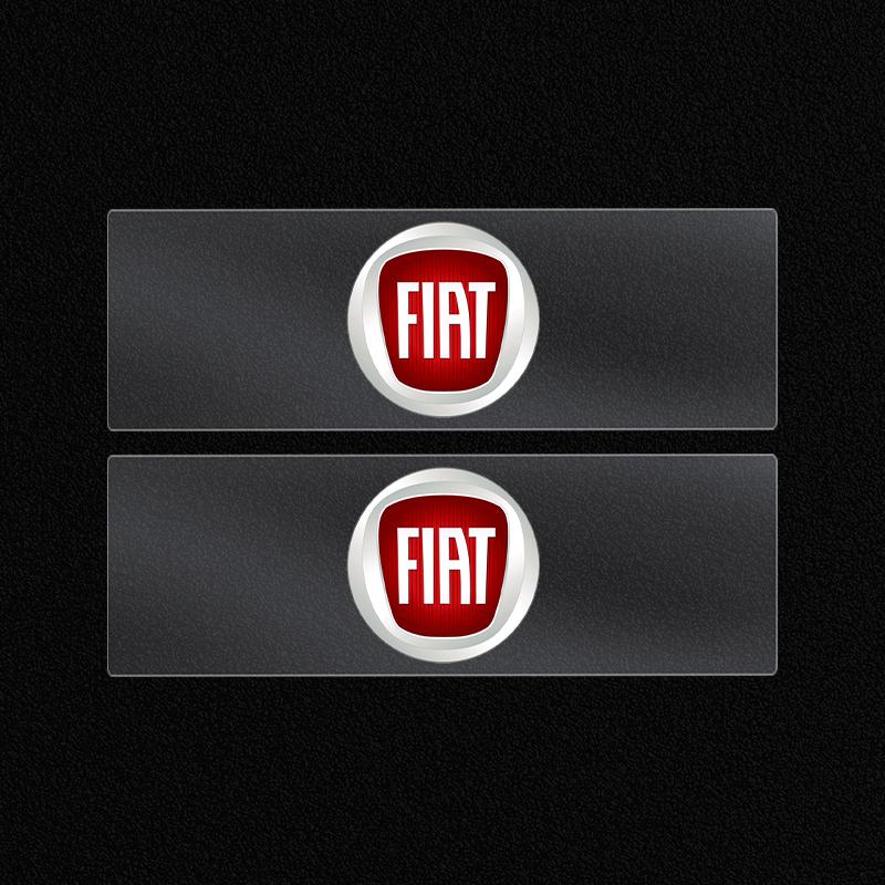 2/5/10 szt. Naklejka z logo samochodu Naklejki na konsolę środkową Akcesoria samochodowe do Fiat Abbas 124 125 500 Abarth Palio Punto Stlio Tipo Panda Doblo