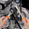 2pcs Automatic Tightening Slack Adjuster Tool 5/16 Inch Ratchet Wrench Brake Kit for Air Brake System Car Truck Trailer