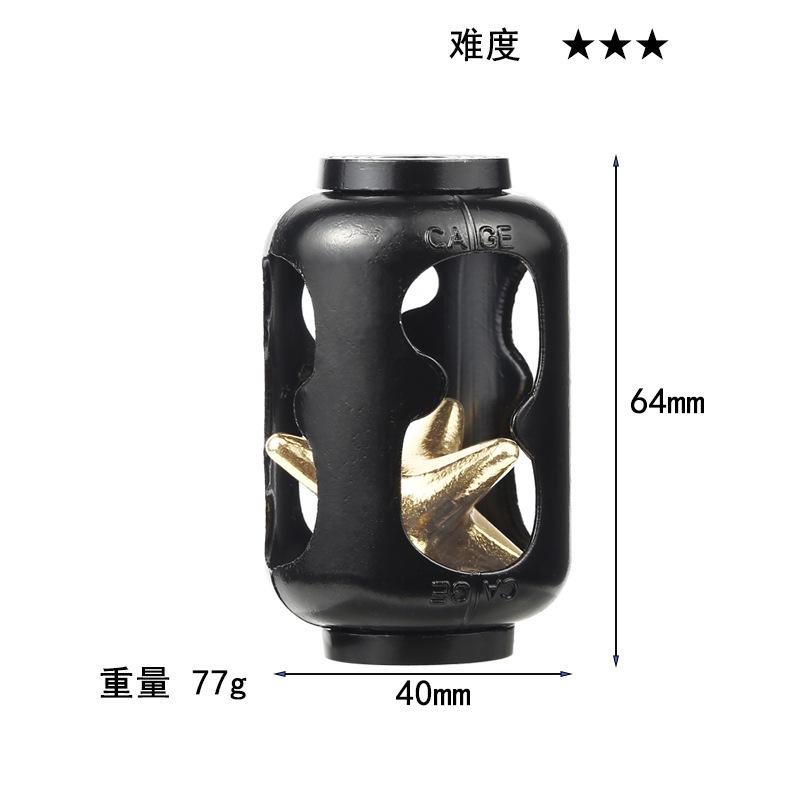 Puzzle Zinc Alloy Intelligence Unlocking Ring Unlocking Set, Nine-Link Educational Toy, Kong Ming Luban Lock Mechanism Box
