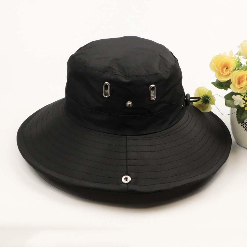Western Countryside Men's Fisherman Hat Drawstring Sunshade Cowboy Hat Spring