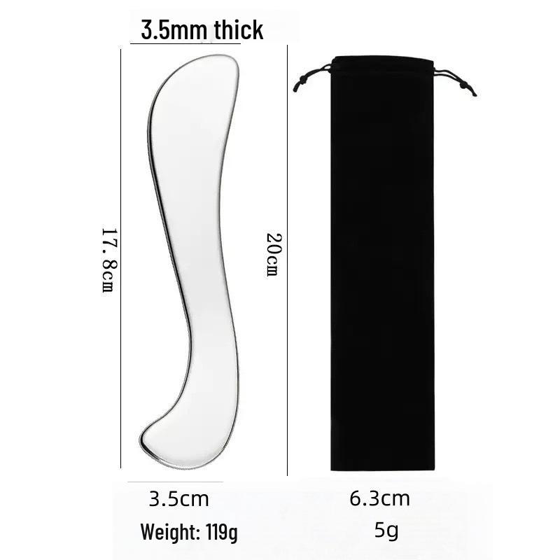 Heart-Shaped Stainless Steel Gua Sha Board for Facial Firming and Lifting Massage – Large Size, Multifunctional Fascia Tool.