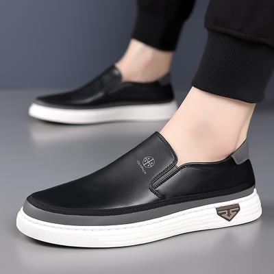 Modne Klasyczne Męskie Oddychające Mokasyny Skórzane Modne Buty Do Jazdy Męskie Uniwersalne Męskie Wsuwane Buty Outdoorowe Męskie Wygodne Płaskie