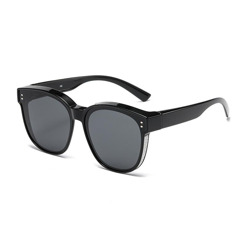 Set Of Glasses Polarized Sunglasses Special Sunglasses For Female Drivers Driving Anti-Ultraviolet Fishing Myopia Sunglasses