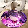 Personalized Genshin Impact Round Chair Office Rug - Perfect for Mat, Office Chair & More - Ideal Gift for Birthdays and Holidays