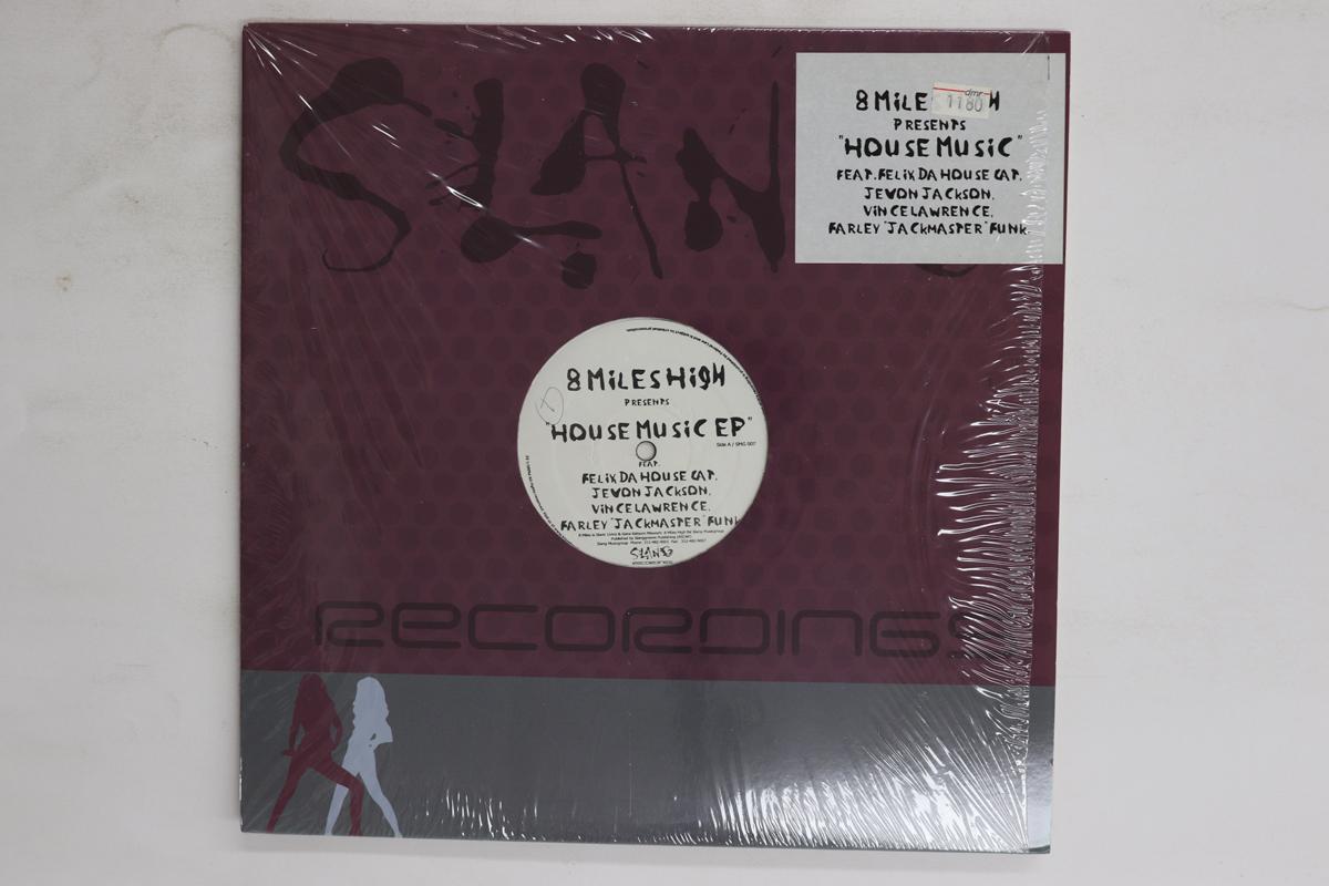 

12inch Record 8 MILES HIGH House Music SMG007 SLANG RECORDING 2003 US Dance Electronica Used