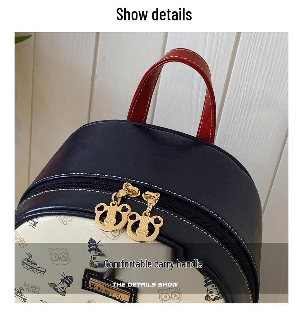 Vielseitiger Reiserucksack mit großem Fassungsvermögen - Modische Damenhandtasche im koreanischen Stil