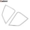 Front Fog Light Lamp Cover Trim For Mitsubishi Eclipse Cross 2017 2018   Chrome Car Accessories Head Foglight Bezel Trim