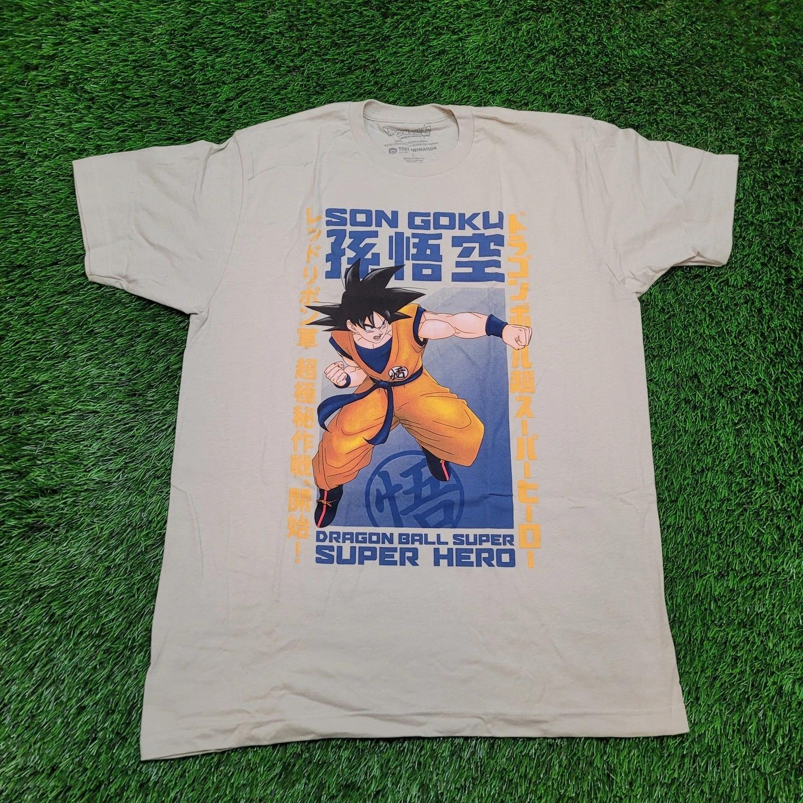 Dragon Ball Super: Super Hero Son Goku T-Shirt Mens Large DBZ S