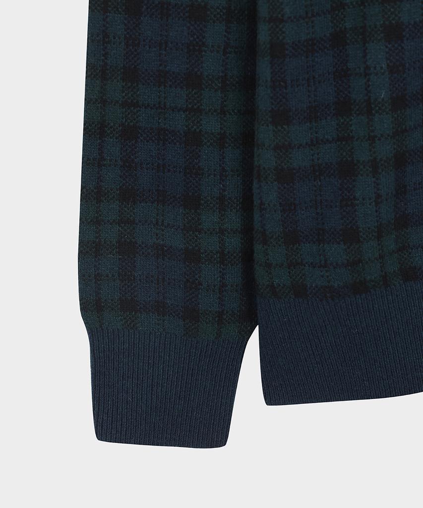 BROOKS BROTHERS Black Watch Logo Sweater (Multi) (Bbwrmf45567Ew)