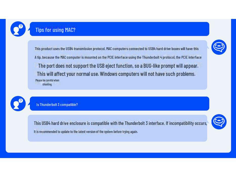 Carcasă externă Orico USB4 M.2 NVMe pentru SSD, compatibilă cu Thunderbolt 4/3 și răcire cu ventilator