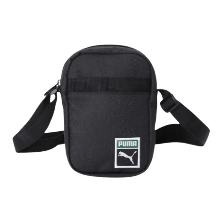PUMA Fabric Shoulder Bag , Crossbody Bag Regular Unisex Black (Unisex) Shoulder Bags 078011 01