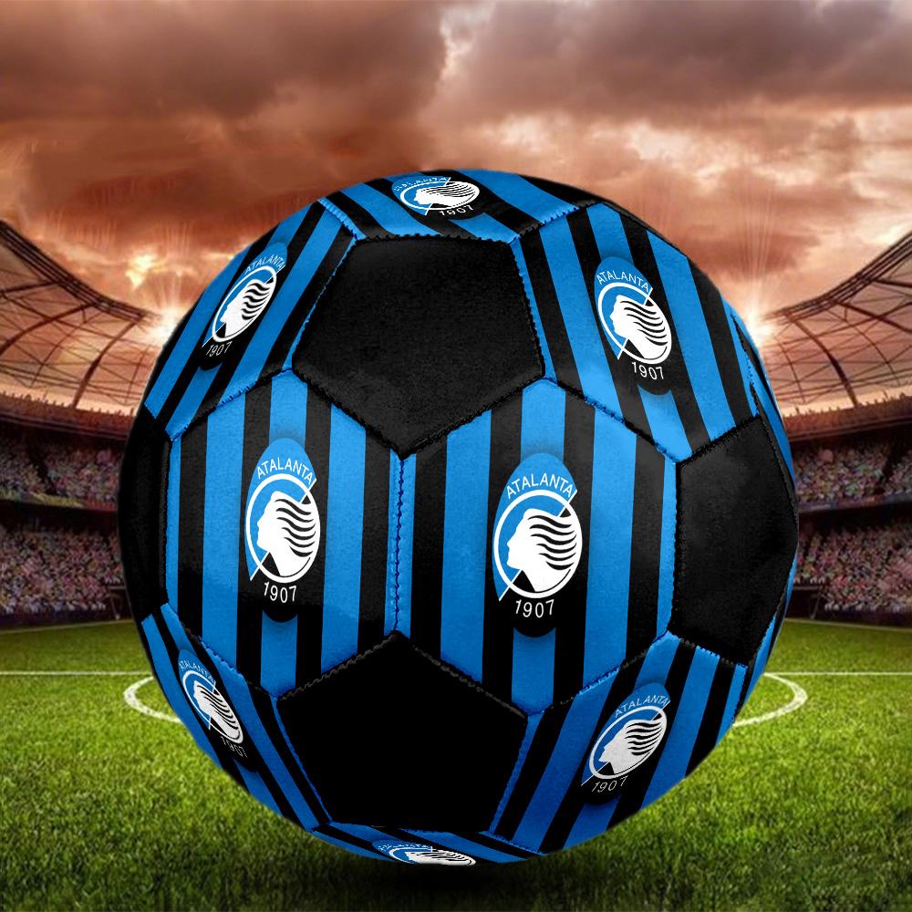 Atalanta Indoor Soccer Ball Colorful Machine Stitched PVC Size 5 Team Training Competition Ready Durable High-Bounce Cool Sports Gift