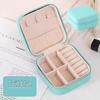 Portable Jewelry Box for Stud Earrings, Necklace, and Ring - Mini and Exquisite